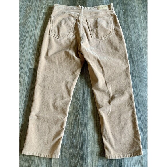 Everlane Baby Cord Cheeky Crop Soft Blush Peach Corduroy Stretch Pants Women 32 - Picture 10 of 10